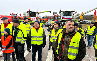 Rolnicy zakończyli strajk na przejściu granicznym w Grzechotkach